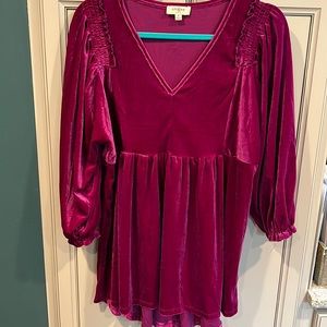 Bright pink Umgee Tunic